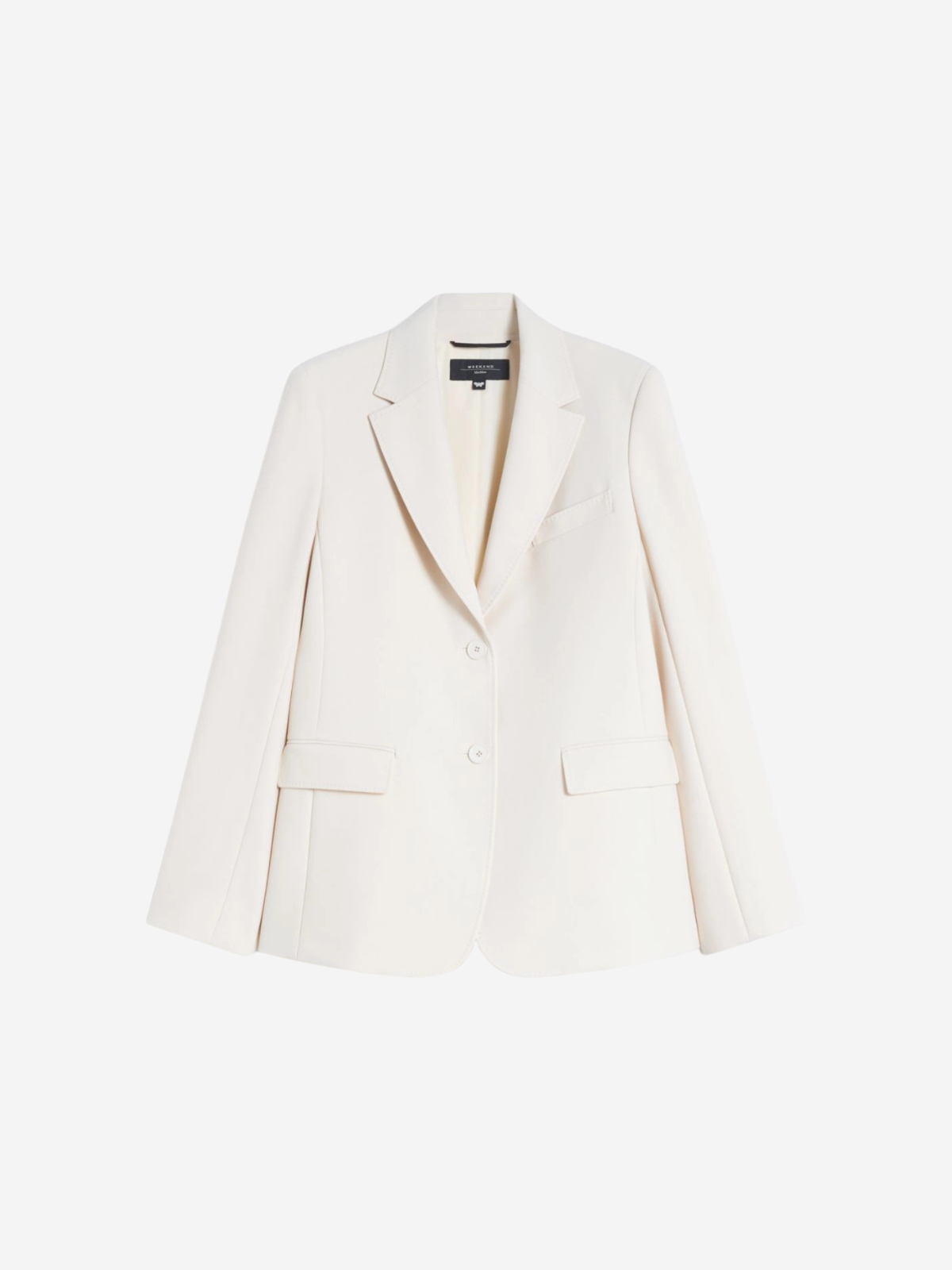 Uva Single-breasted blazer Ivory