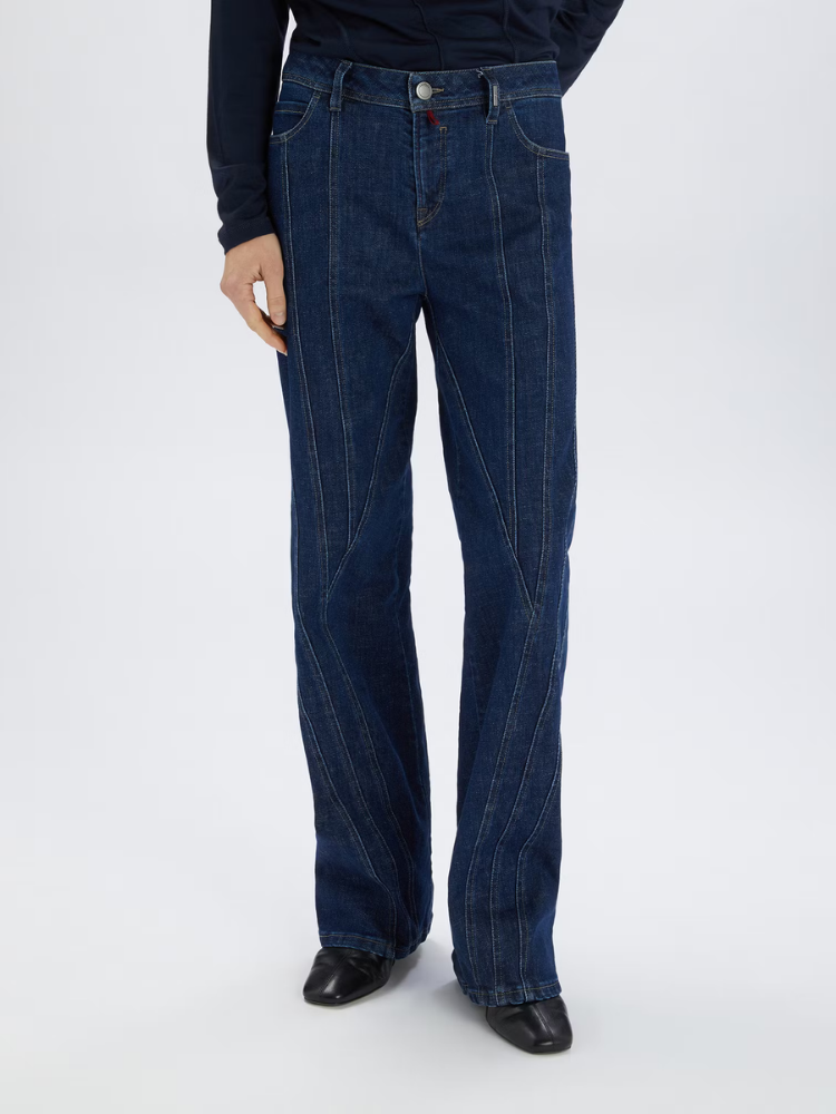 Slices Pants Blue Denim