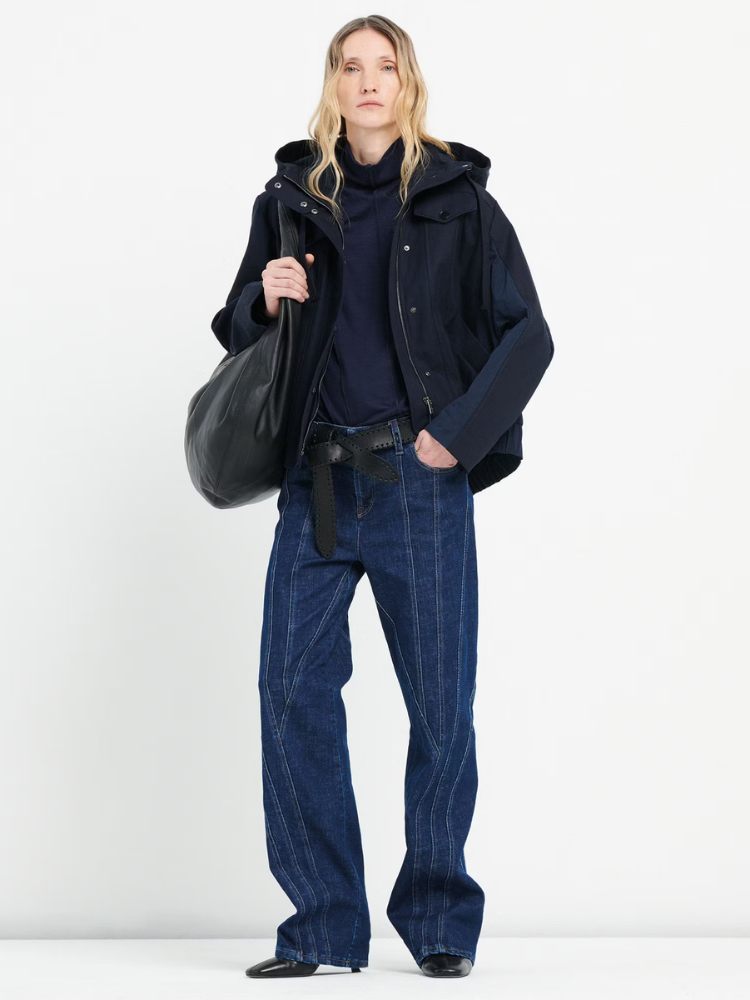 Slices Pants Blue Denim