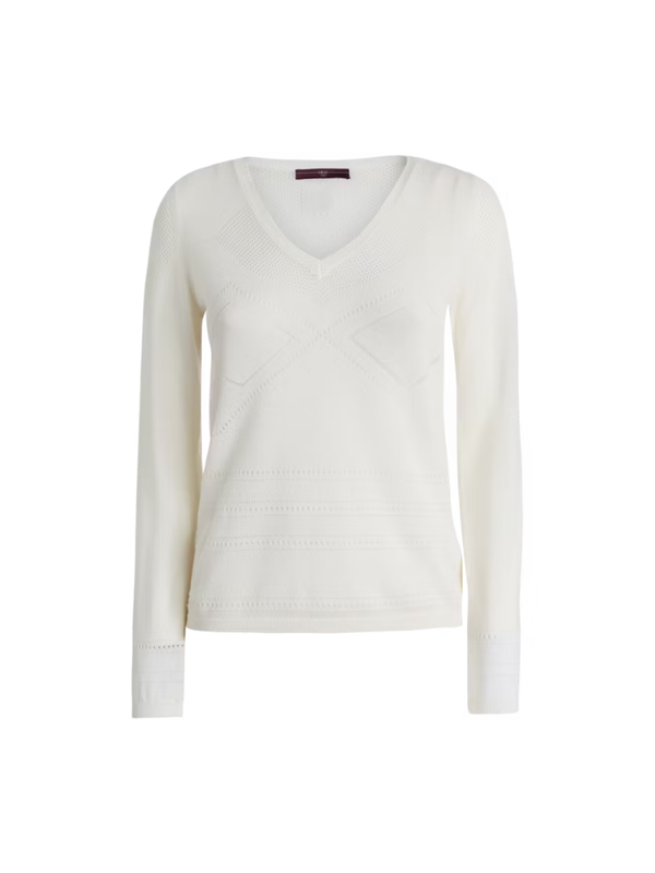Droll Sweater White