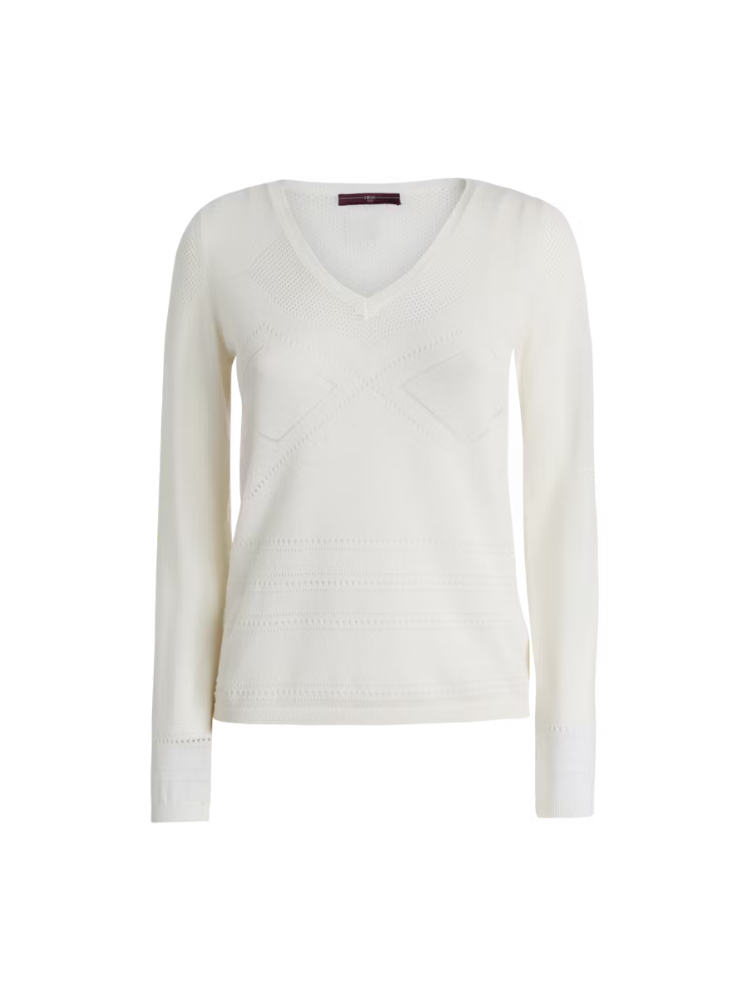 Droll Sweater White