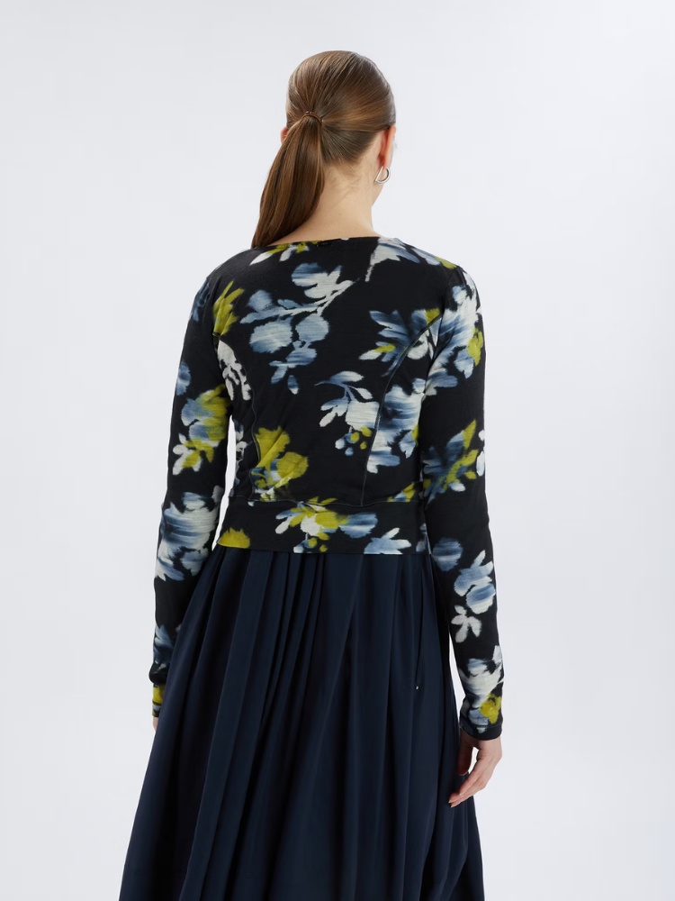 Eden Cardigan Multi Print