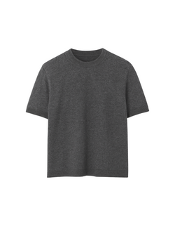 Just Short Sleeve Knit Top