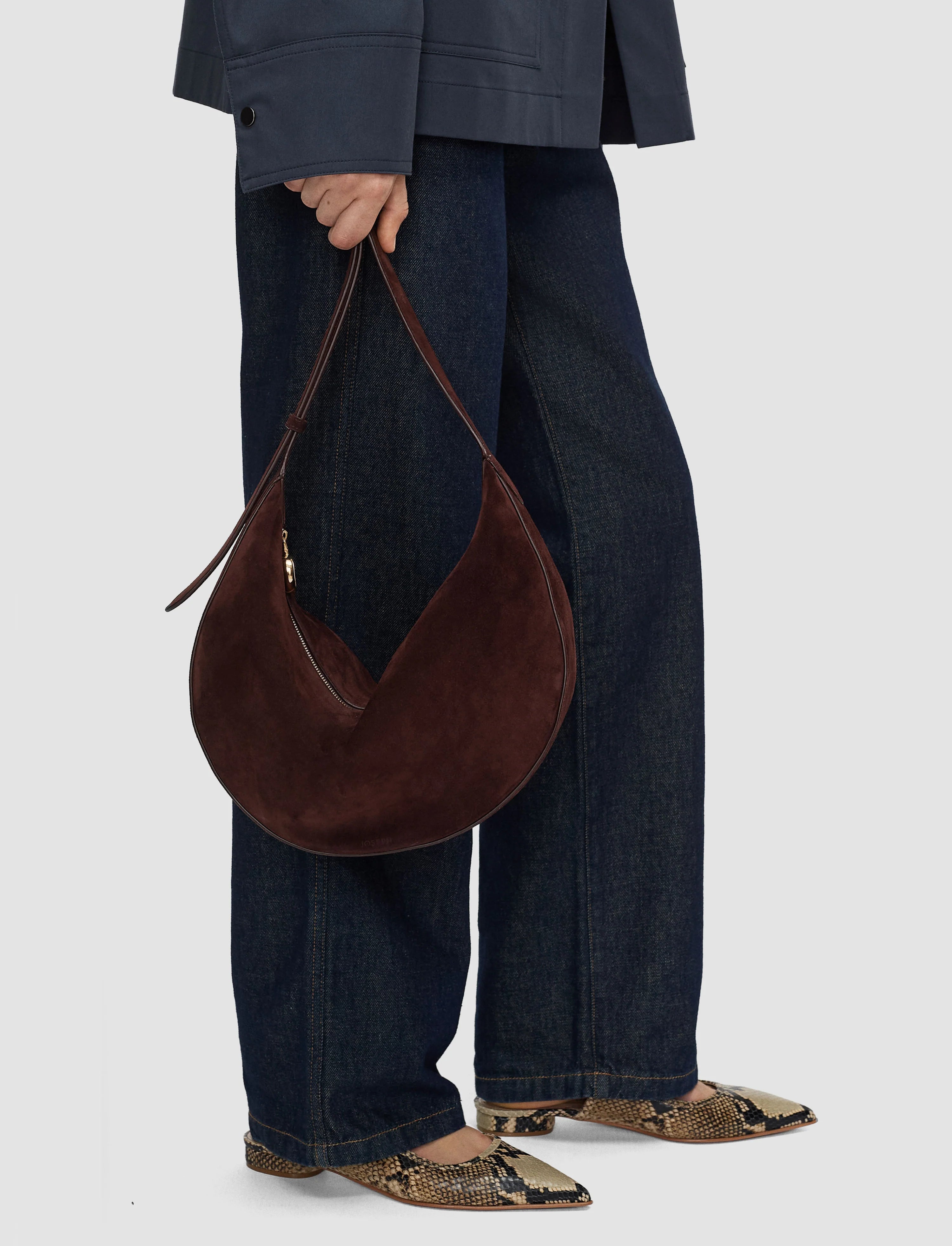 Large bean-Acc-Suede