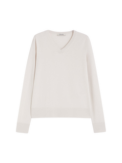 Idoneo V-neck Knit White