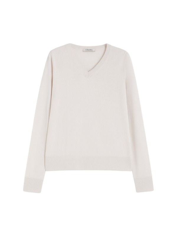 Idoneo V-neck Knit White