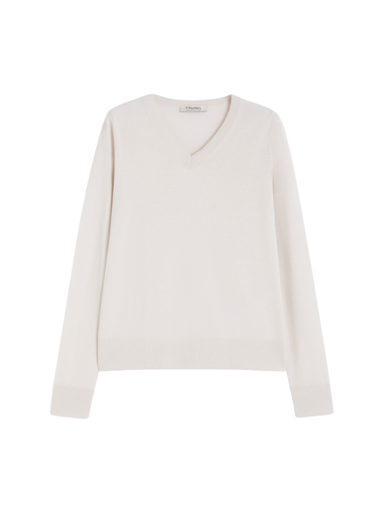Idoneo V-neck Knit White