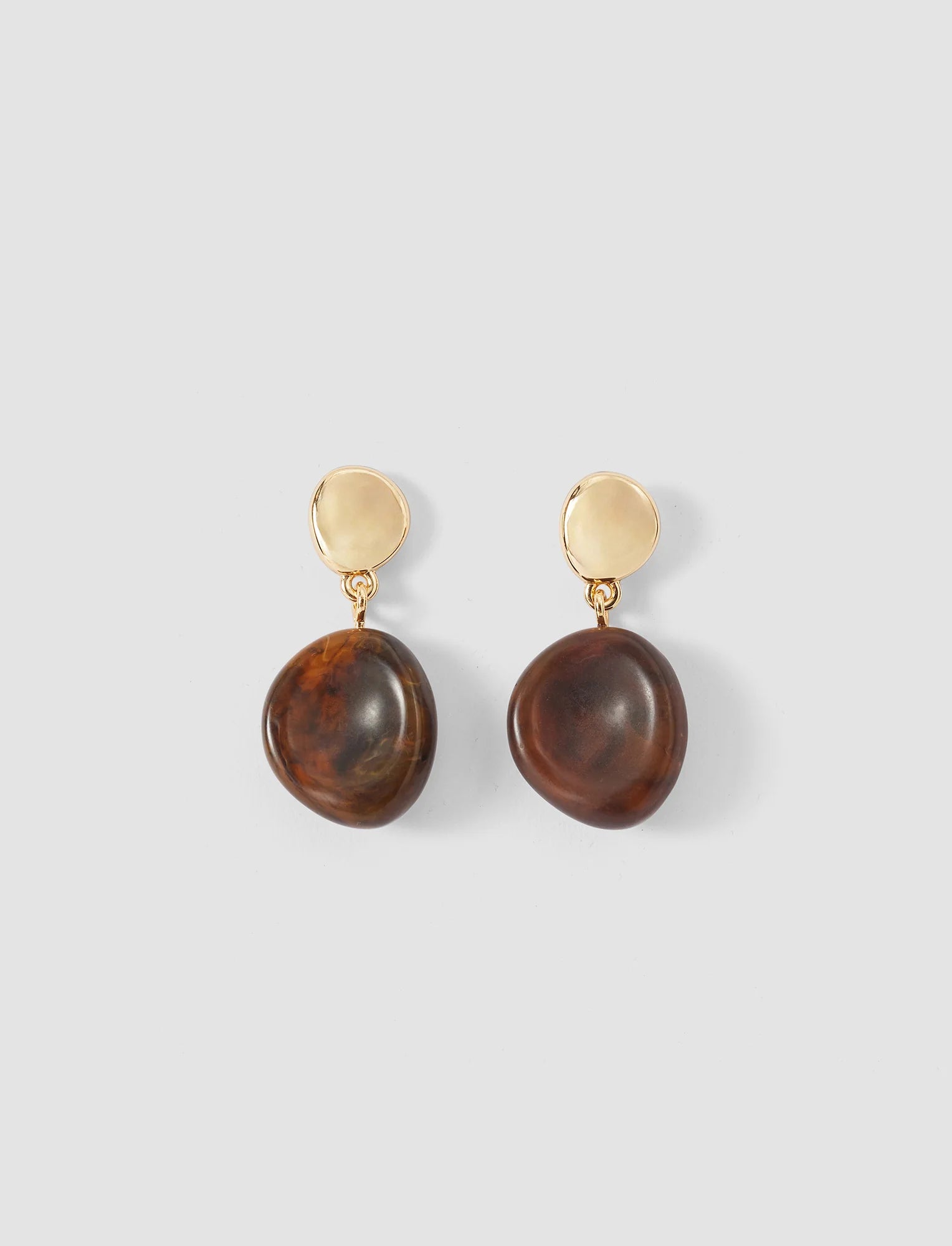 Bean Drop Earring-Acc-Resin Bean