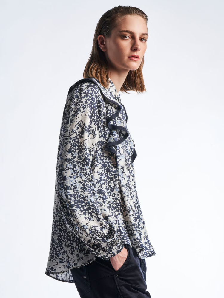 Eventful Shirt in Navy  Print