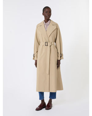 Microfibre membrane raincoat Ivory Bicolour