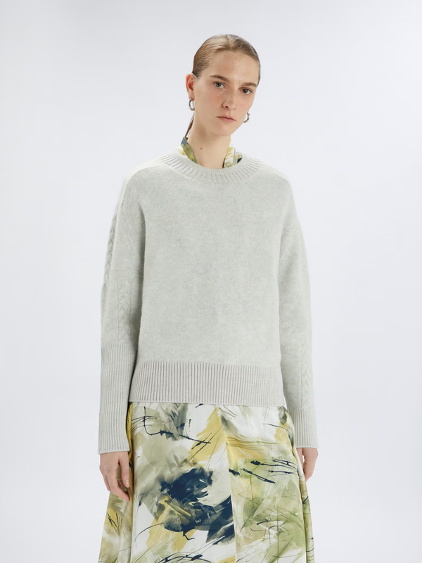 Intrude Sweater Pearl Grey