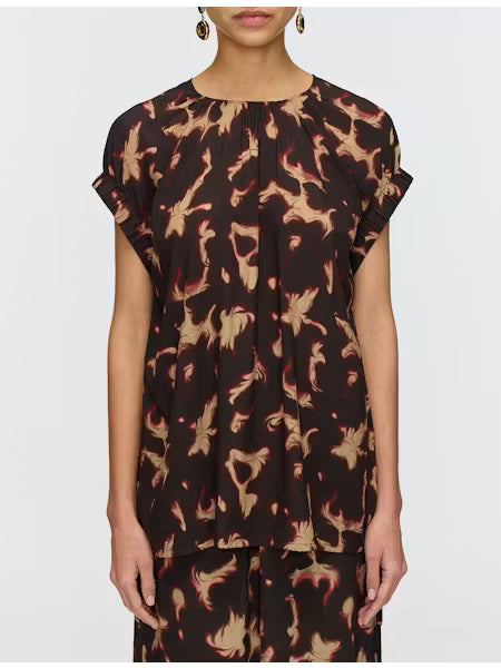 Phoebe-Blouse-Tort Crepe