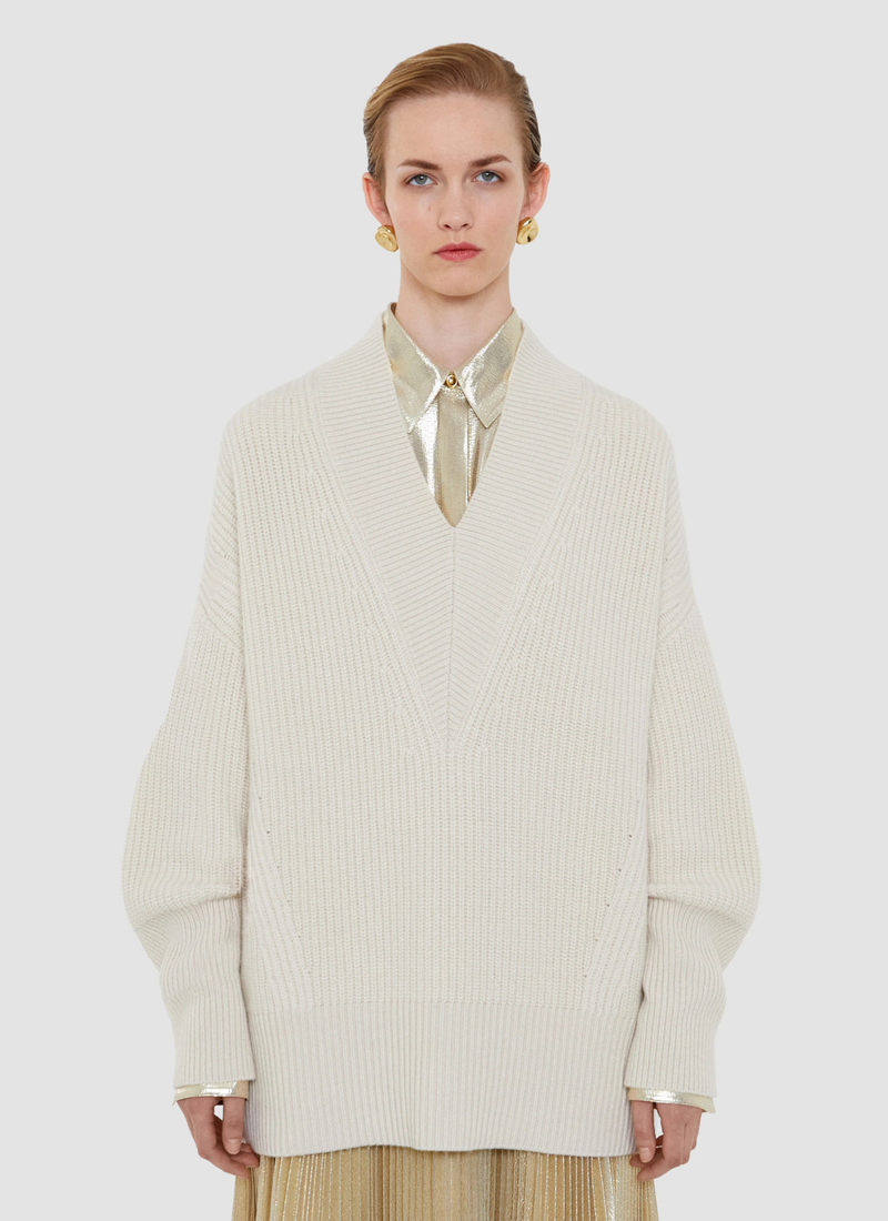 Noel Fisherman Rib Cashmere Jumper