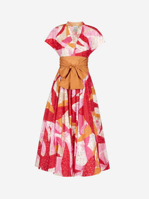 Joaquin Short Sleeve Midi Dress