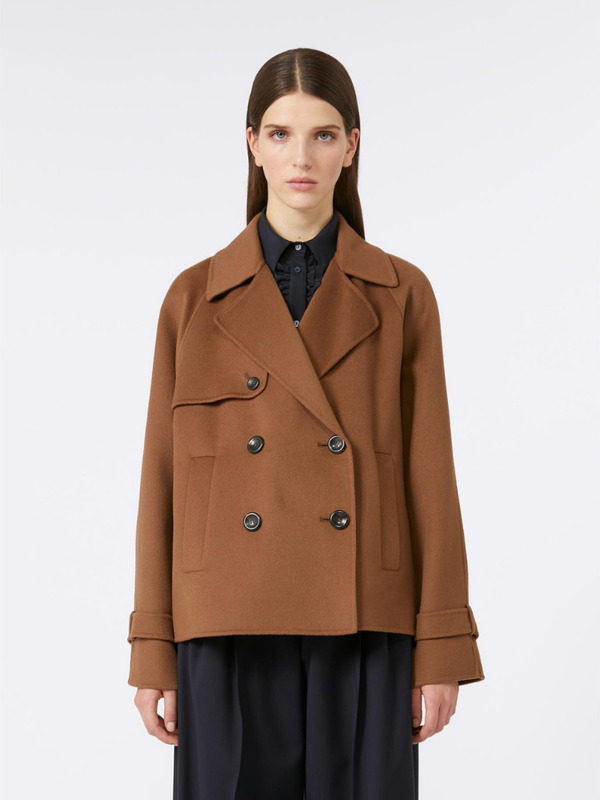 Nupar Short Coat Brown