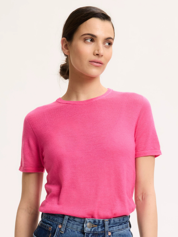 Cashmere T-shirt  PINK