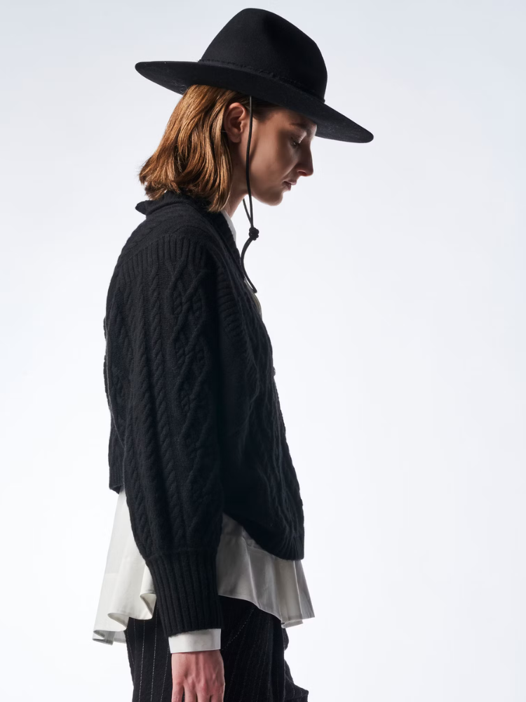Peruse Cardigan in Black