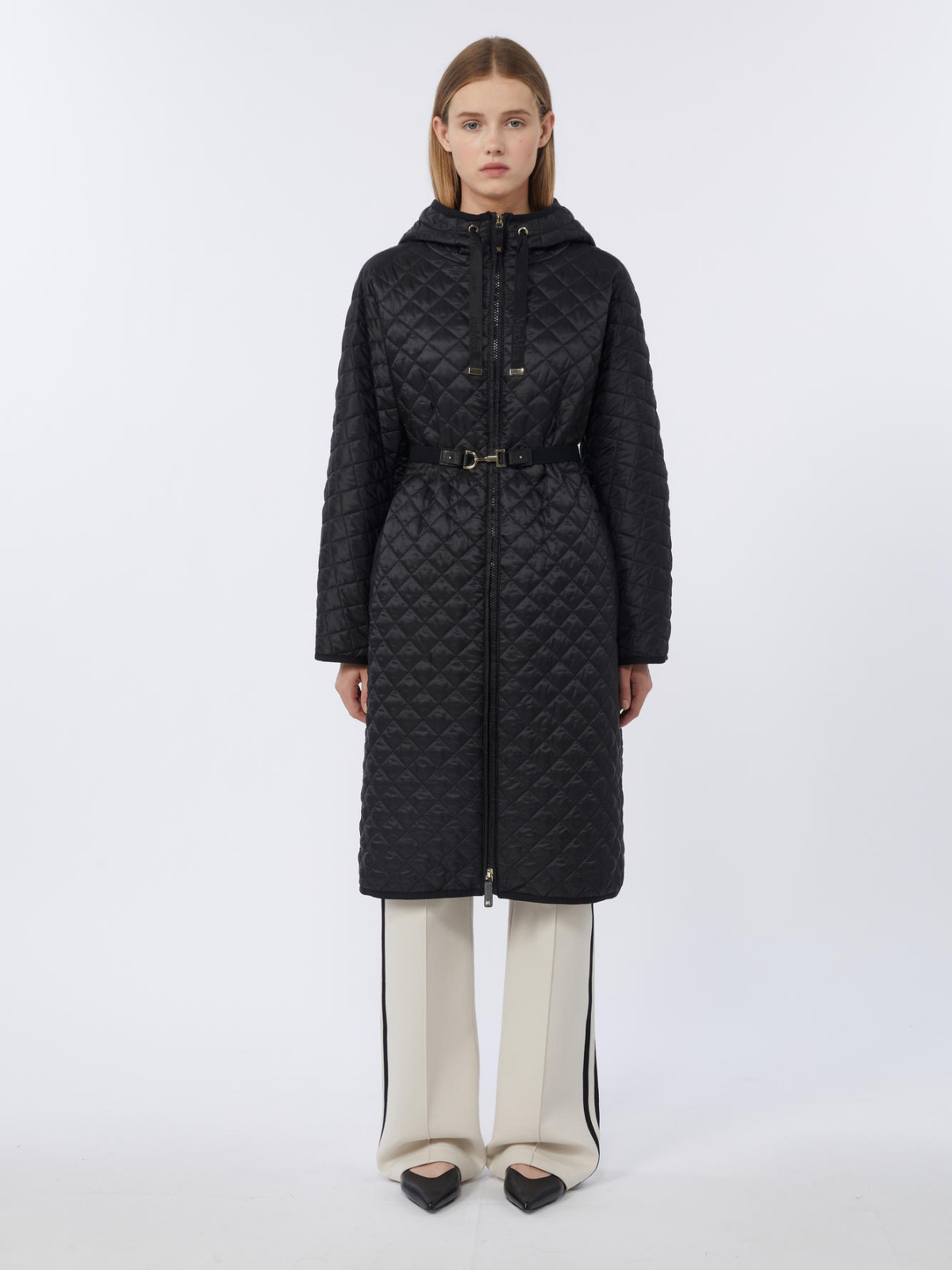 Quilted Coat Midnight
