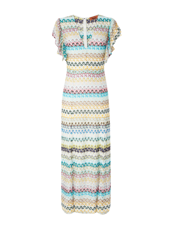 The Viviana Zigzag Maxi Dress