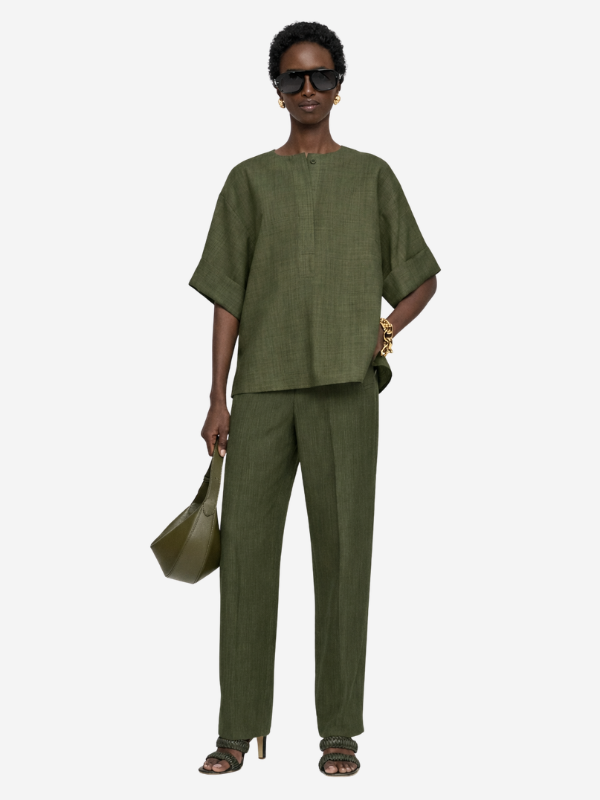 Yani top Palm Leaf