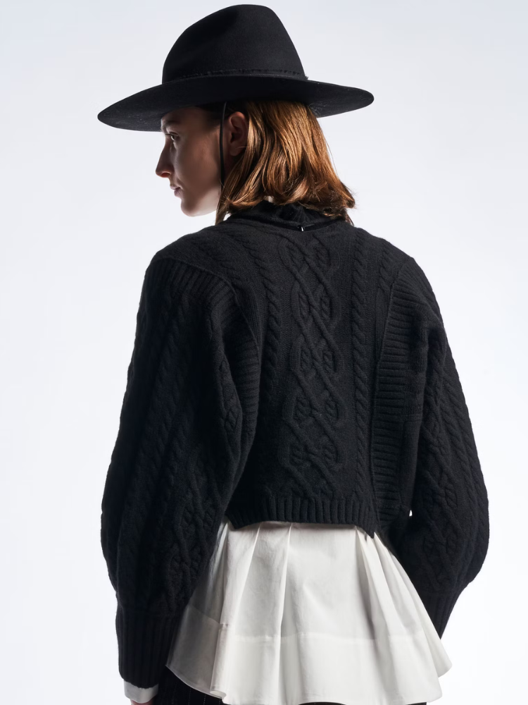 Peruse Cardigan in Black