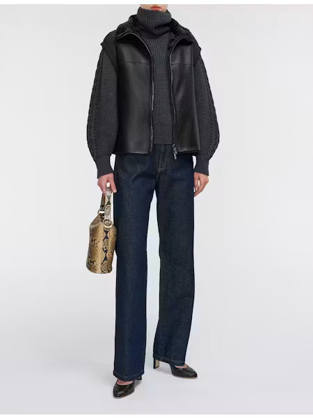 Nico-Jkt-Textured shearling