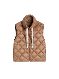 Tregic Puffer Vest Brown