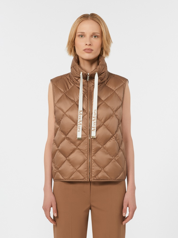 Tregic Puffer Vest Brown