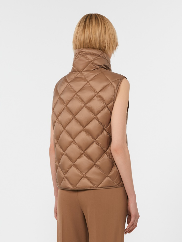 Tregic Puffer Vest Brown