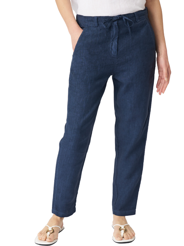 Drawstring 3/4 Tapered Pants  NAVY