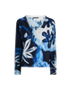 Cecilia V-neck Sweater Multi Print