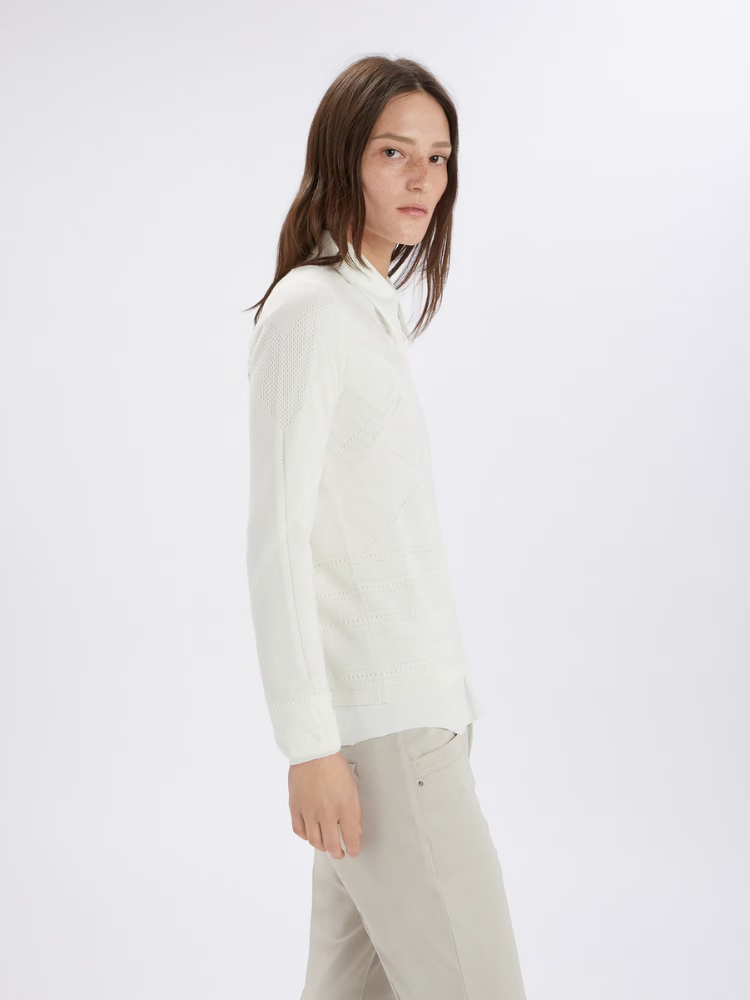 Droll Sweater White