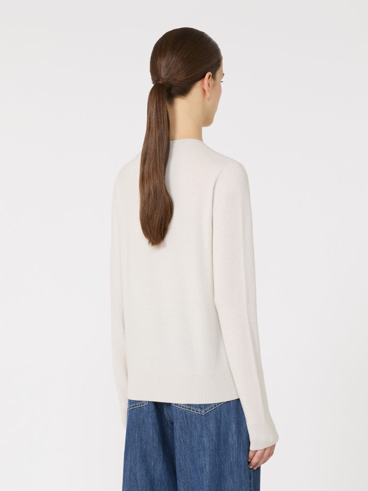 Idoneo V-neck Knit White