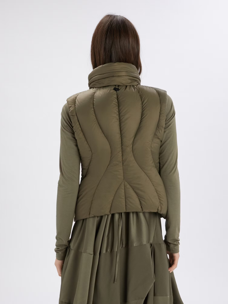 Spiffy Vest Jacket Khaki