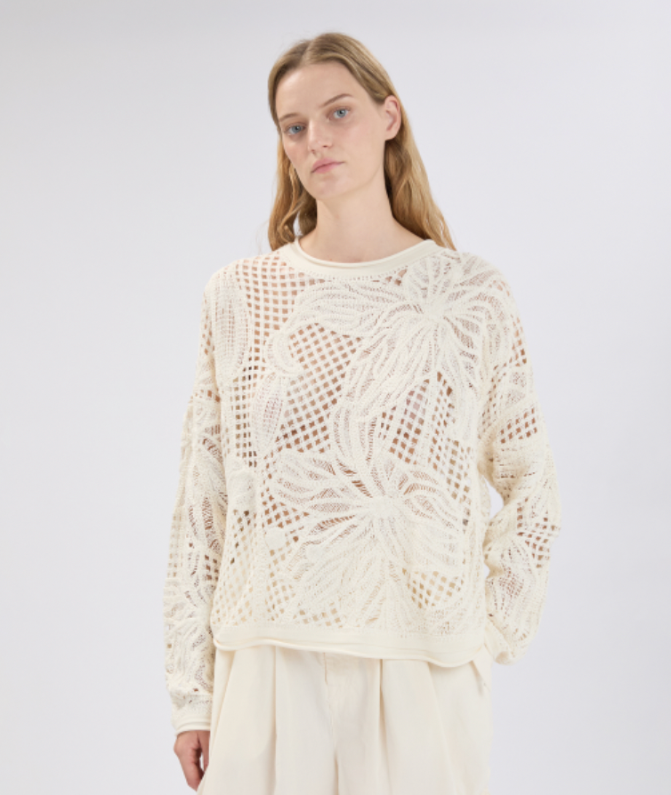 Alpine sweater White