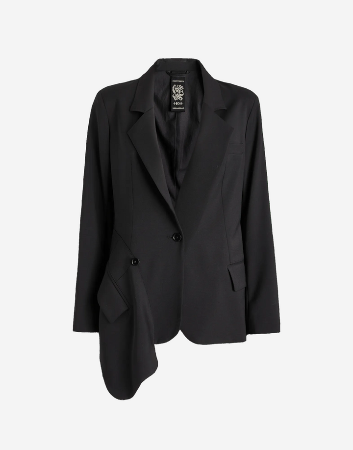 Black blazer on a transparent background