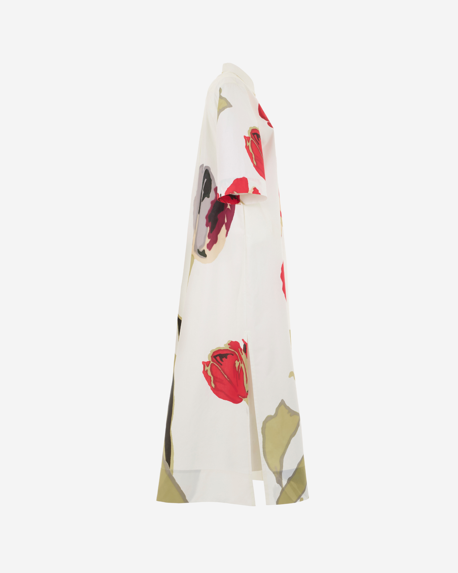 Floral-patterned scarf on a white background