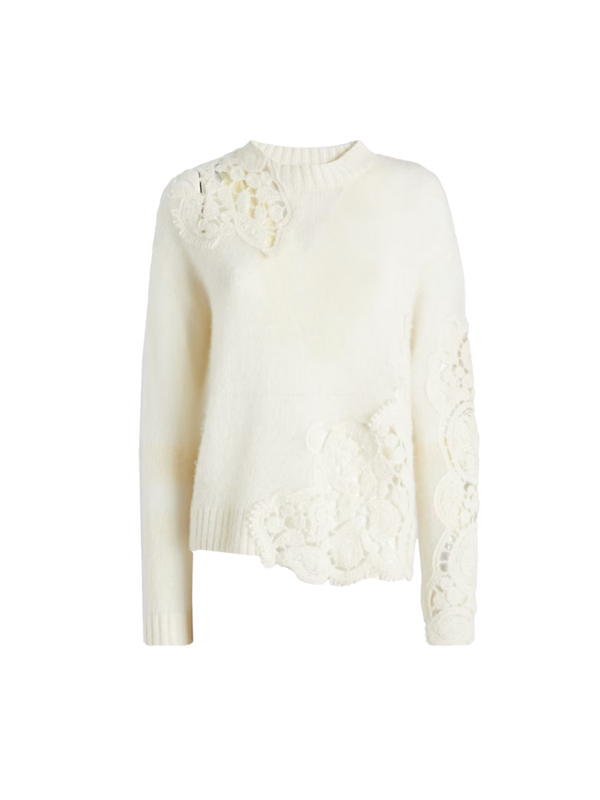 Spring Sweater White