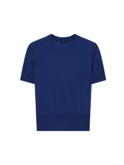 Short Sleeve Top Cashair Blue