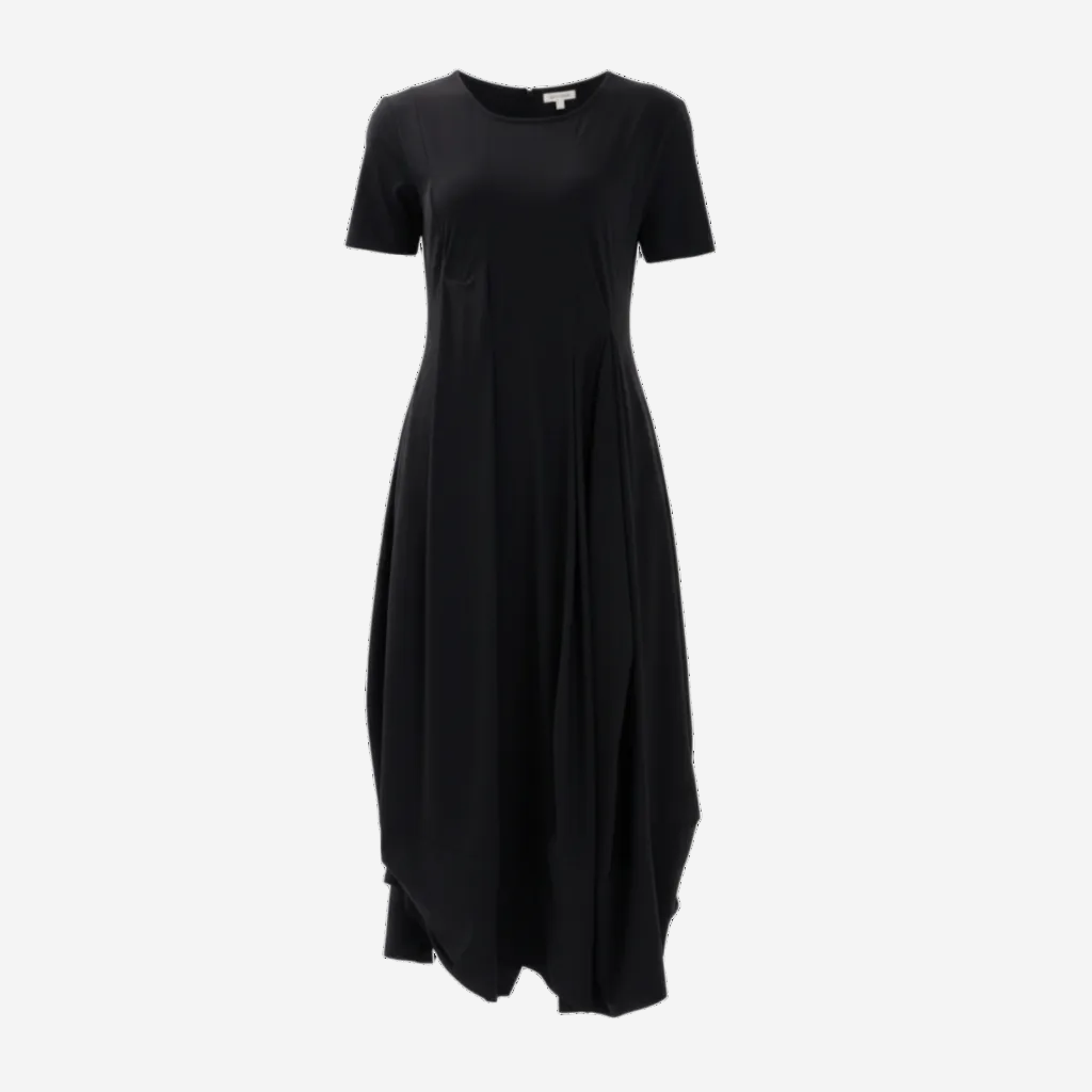 Black dress on a white background