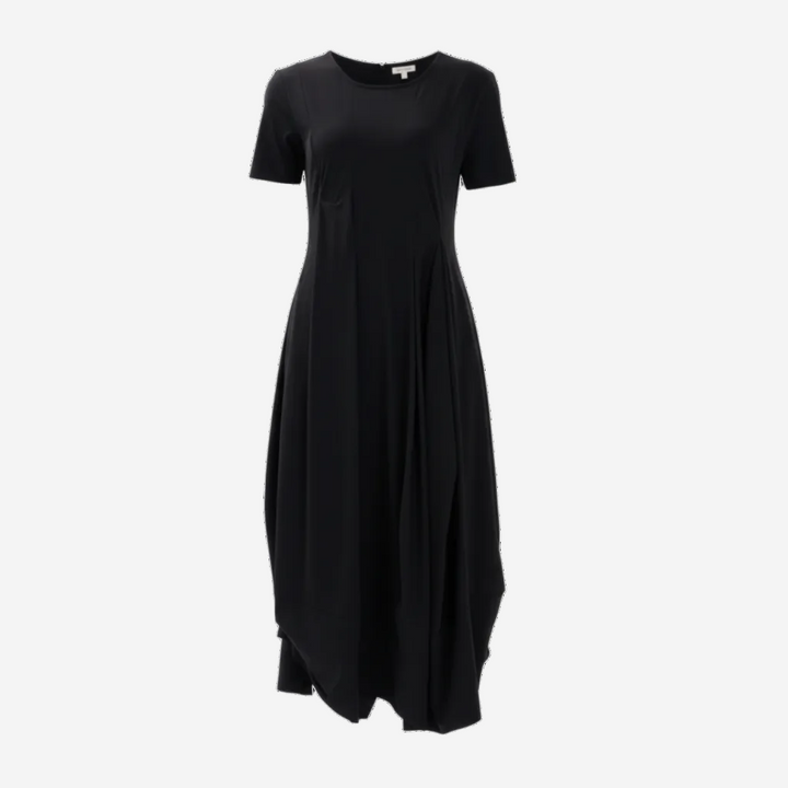 Black dress on a white background