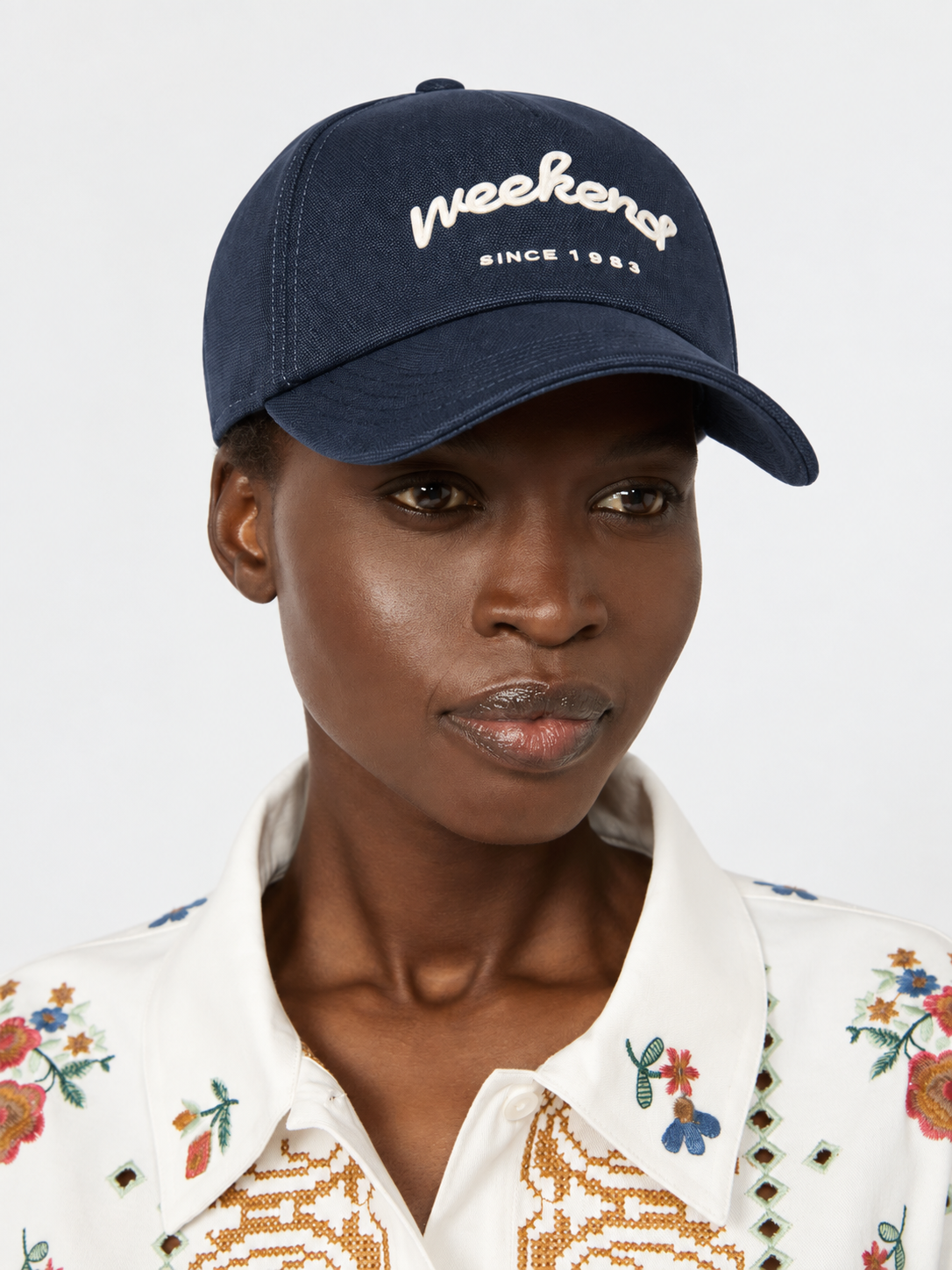 Cotton baseball cap Ultramarine