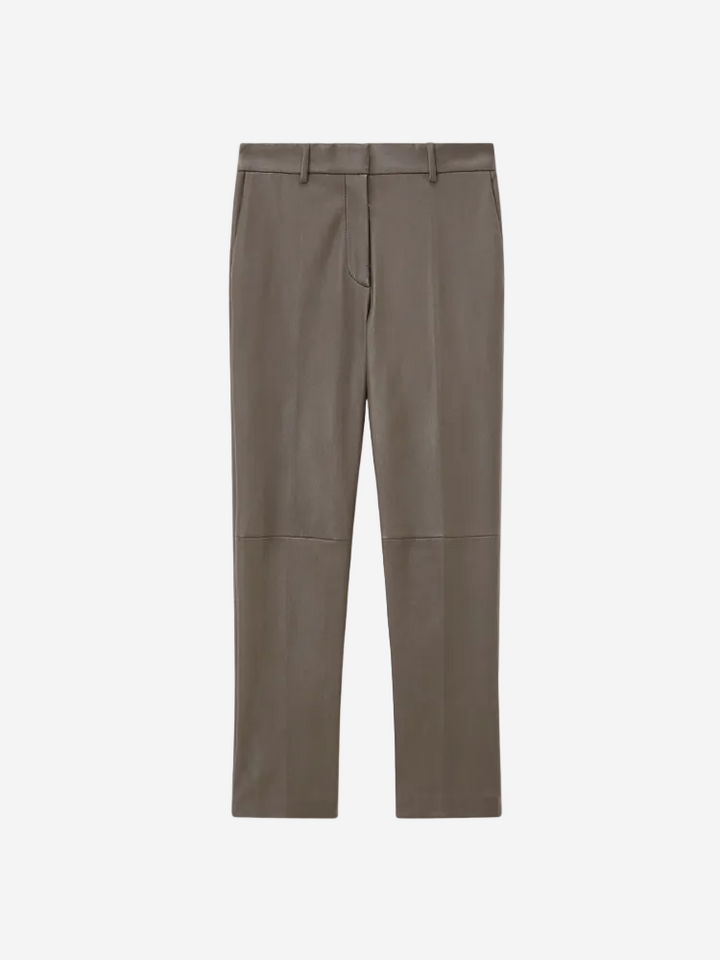 Brown pants on a white background