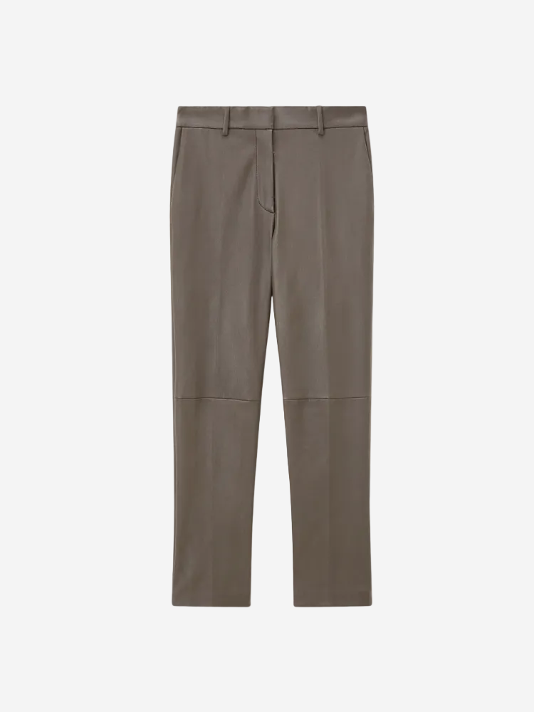 Brown pants on a white background
