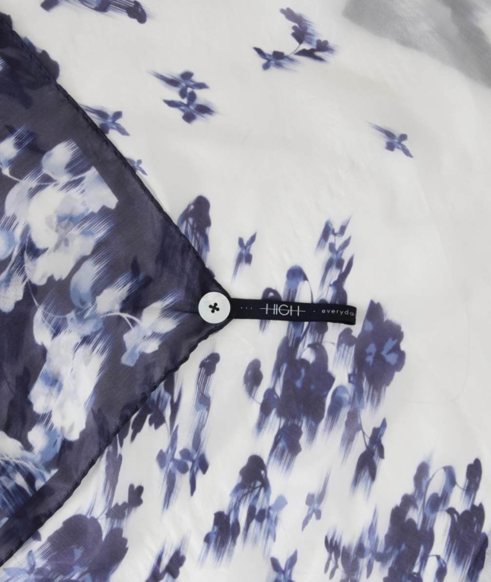 Doillon Scarf Navy Blue