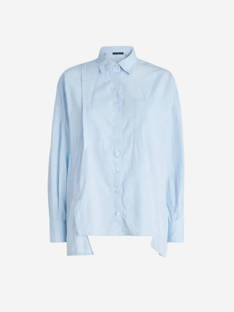 Light blue shirt on a white background