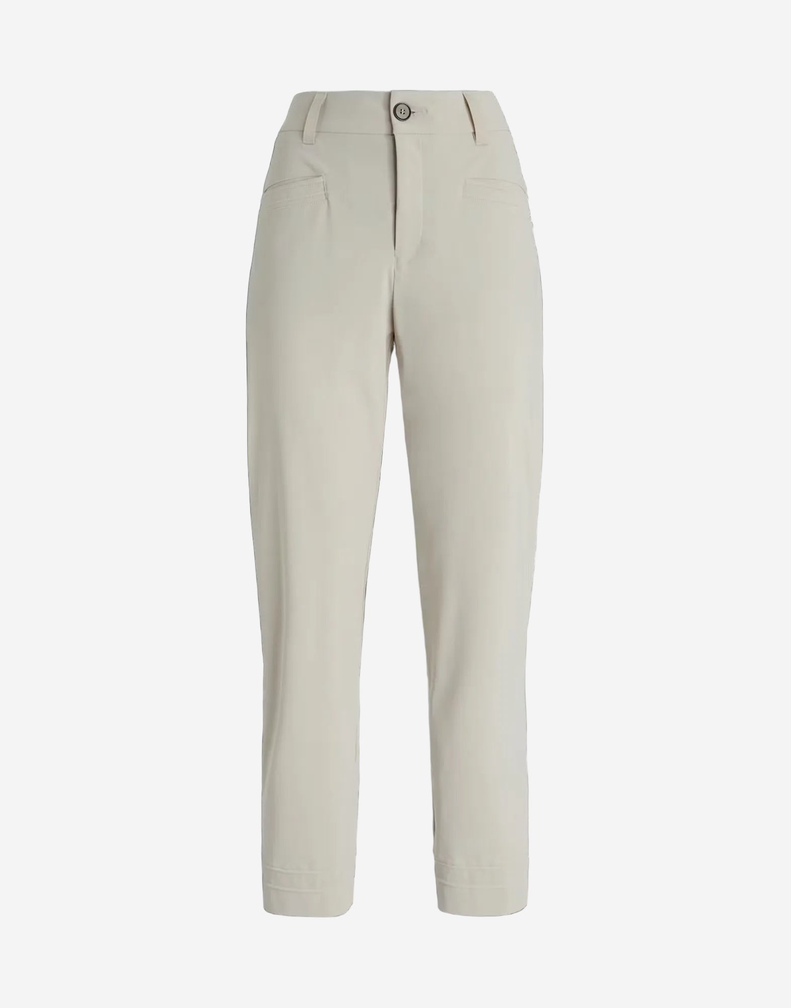 Beige pants on a black background