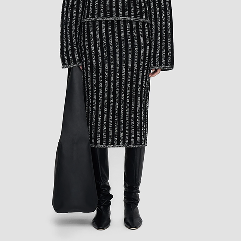 Stripes Animation High Neck Sweater