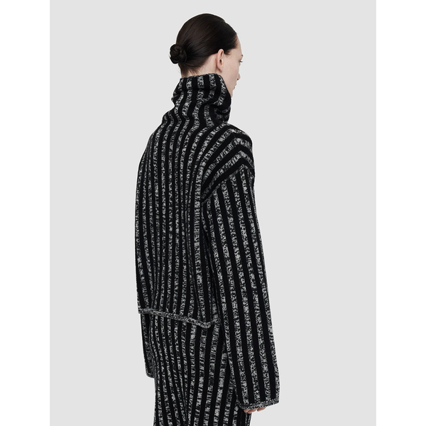 Stripes Animation High Neck Sweater