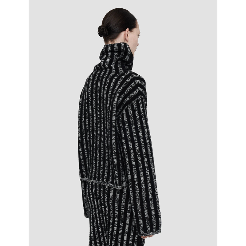 Stripes Animation High Neck Sweater